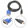 CablesHDTV - HDMI macho a VGA - HD-15 macho - 15Pin - adaptador - cable - 1080P - 1.8m