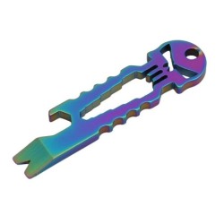 Cuchillos & multitoolsMultiherramienta de acero inoxidable - abrebotellas - palanca - llave inglesa - con llavero - forma de ...