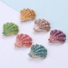 Crystal shell - elegant broochBrooches