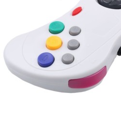 OtrosGamepad con cable USB - controlador de 6 botones - para Sega MD2 / Genesis