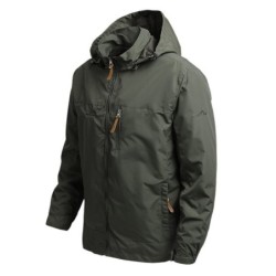 ChaquetasCortavientos de hombre con capucha - chaqueta