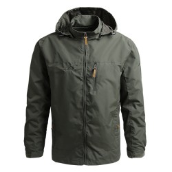 ChaquetasCortavientos de hombre con capucha - chaqueta