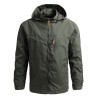 ChaquetasCortavientos de hombre con capucha - chaqueta