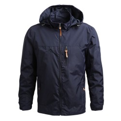 ChaquetasCortavientos de hombre con capucha - chaqueta
