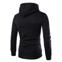 Warm hoodie - with collar buttonsHoodies & Sweatshirt