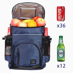 Thermal backpack - cooler insulated bag - leak-proof - large capacity - 33LSport & Outdoor