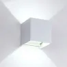 Square LED wall lamp - adjustable - IP65 waterproof - AC85-265V - 6WWall lights