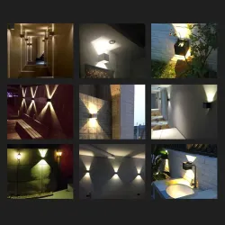 ApliquesAplique LED cuadrado - Orientable - Estanco IP65 - AC85-265V - 6W