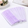 Disposable face / mouth masks - 3 layer - anti-dust - anti bacterial - purpleMouth masks