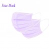 Disposable face / mouth masks - 3 layer - anti-dust - anti bacterial - purpleMouth masks