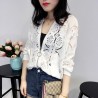 ChaquetasChaqueta de encaje de manga larga - con cremallera