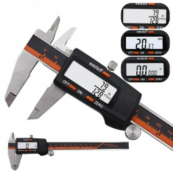 Stainless steel caliper - high precision - stainless steel with LCD displayCalipers