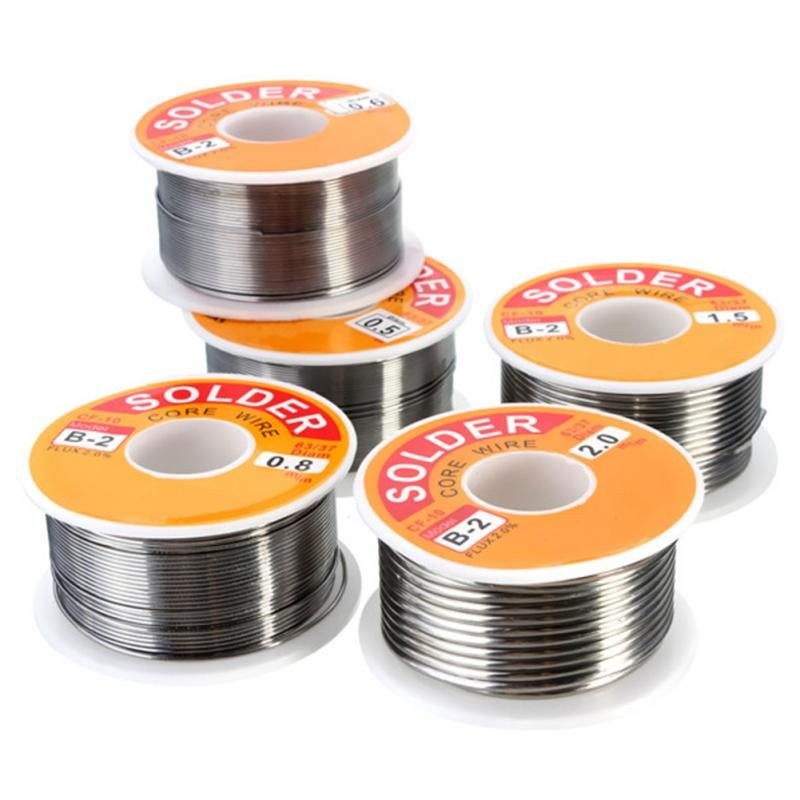 0.6/0.8/1/1.2 - 63/37 rosin core - FLUX 2.0% - tin wire - soldering wire - 50g - 100gSoldering