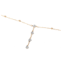 CollarCadena para el cuerpo con borlas / collar - con cristales