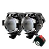 LucesFaro LED para motocicleta - 3000lm - Chip CREE - resistente al agua - 2 piezas