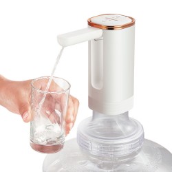 Filtros de aguaDispensador de agua eléctrico - bomba de botella de agua - USB - control de botón - plegable