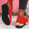 ZapatosZapatillas deportivas de malla - zapatos sin cordones - con plataforma alta