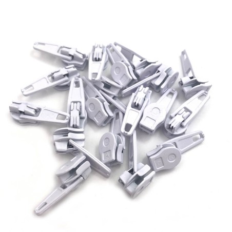 CremallerasDeslizadores de metal - para cremallera de nylon - 50 piezas