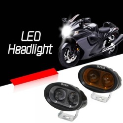 LucesFaro LED para motocicleta - resistente al agua - 20W - 2000lm