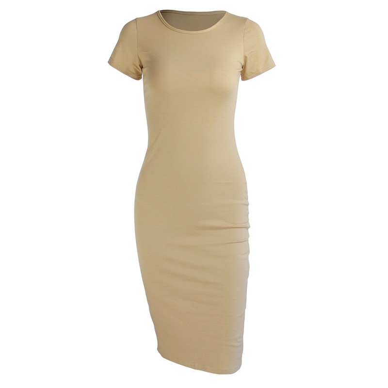 VestidosVestido midi de punto clásico