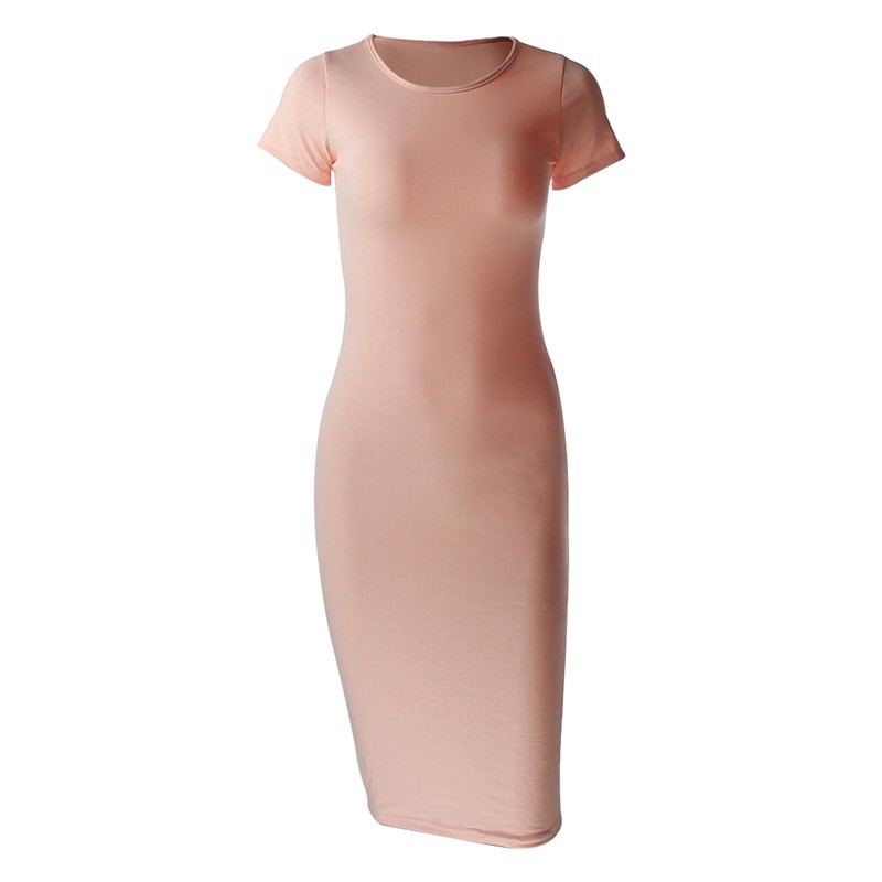 VestidosVestido midi de punto clásico
