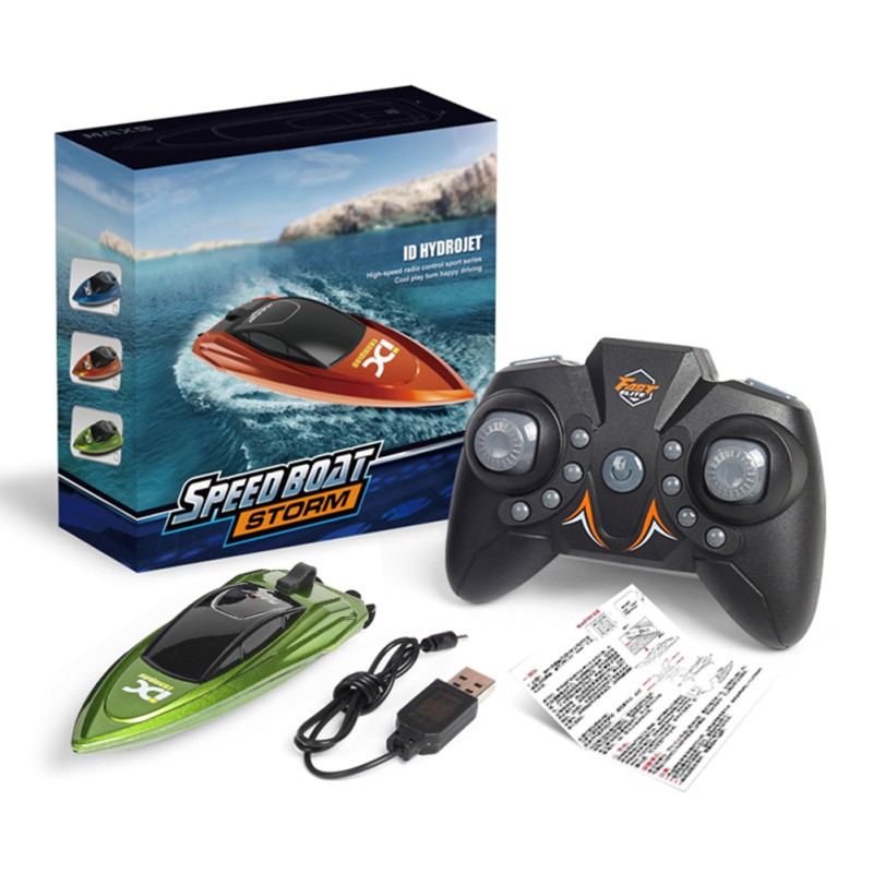 BarcoMini barco RC - con control remoto - juguete eléctrico