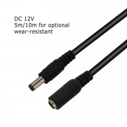 Power extension DC cable - HD - 5.5mm * 2.1mm - for security cameraSecurity cameras