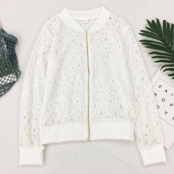 ChaquetasChaqueta corta de encaje - con cremallera