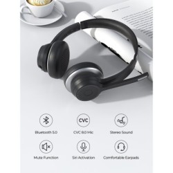 Mpow HC5 - Bluetooth headphones - headset with microphone - noise cancellingHeadsets
