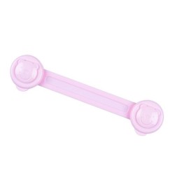 MueblesCerradura de cajón de seguridad para bebé - hebilla de plástico antipinzamiento - protección de dedos - 5 piezas