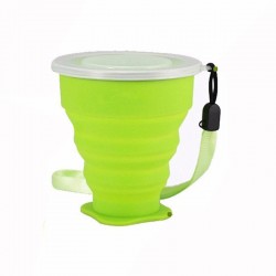 Outdoor & CampingTaza plegable de silicona - Libre de BPA - 200ml