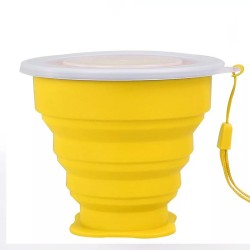 Outdoor & CampingTaza plegable de silicona - Libre de BPA - 200ml