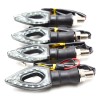 Luces de giroIndicadores de señal de giro LED para motocicleta - impermeables - 2 piezas