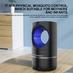 Control de insectosLámpara matamosquitos eléctrica - LED - USB - exterior / interior