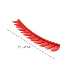 Partes de motosDecoración de casco de moto - pinchos reflectantes