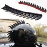 Partes de motosDecoración de casco de moto - pinchos reflectantes