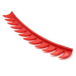 Partes de motosDecoración de casco de moto - pinchos reflectantes