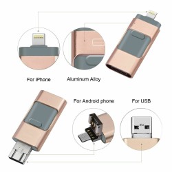 AccesoriosUnidad flash micro OTG de doble propósito - USB 3.0 - para iPhone / Android