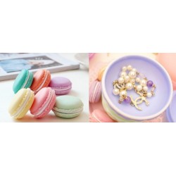 Jewellery organizer - storage box - mini macarons shapeHealth & Beauty