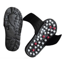 PiesZapatillas de acupuntura - sandalias - masaje de pies - alivio del dolor