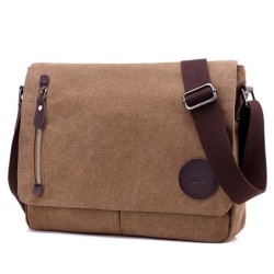 Rectangular shoulder canvas bagBags