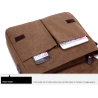 Rectangular shoulder canvas bagBags