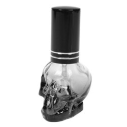 PerfumeFrasco de perfume de vidrio - envase vacío - con atomizador - forma de calavera - 8ml