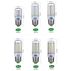 BombillaBombilla para lámpara LED - SMD 5730 - 220V - E14 - E27