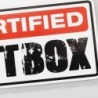 PegatinasVinilo decorativo para coche - Certificado Shitbox
