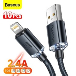 CablesBaseus - cable de carga rápida - USB A - para iPhone