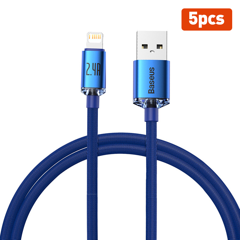 CablesBaseus - cable de carga rápida - USB A - para iPhone