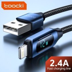 CablesCable de carga rápida USB - para iPhone - con pantalla LED