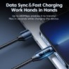 USB fast charging cable - for iPhone - with LED displayCables