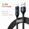 CablesCable de carga rápida USB - para iPhone - con pantalla LED
